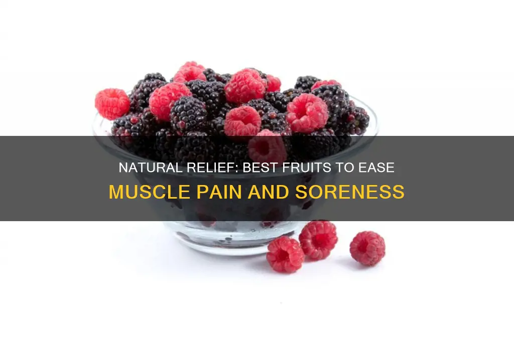 what fruit is good for muscle pain