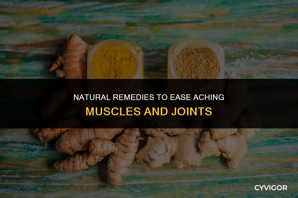what good for aching muscles and joints