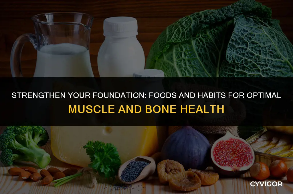 what good for muscle and bone health