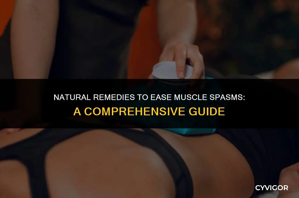 what good for muscle spasm