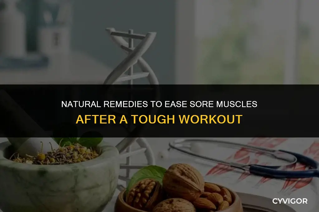 what good for sore muscles