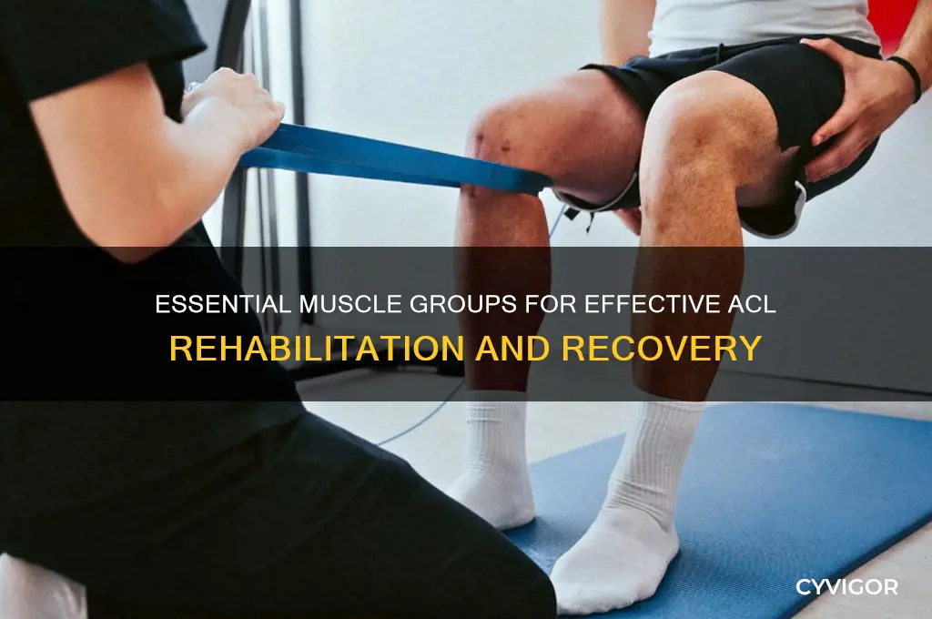 what group of muscles are key with acl rehab