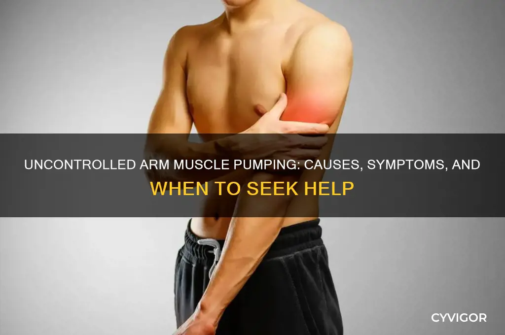 what happends if your arm muscles pump by it