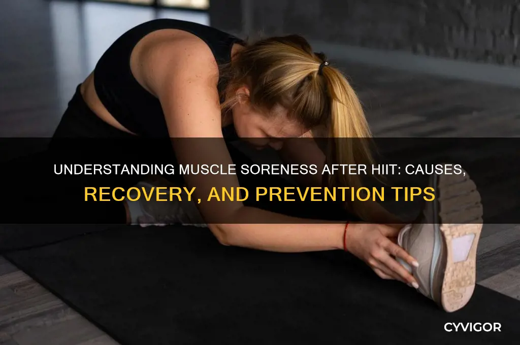 what happens when muscles are sore after hiit