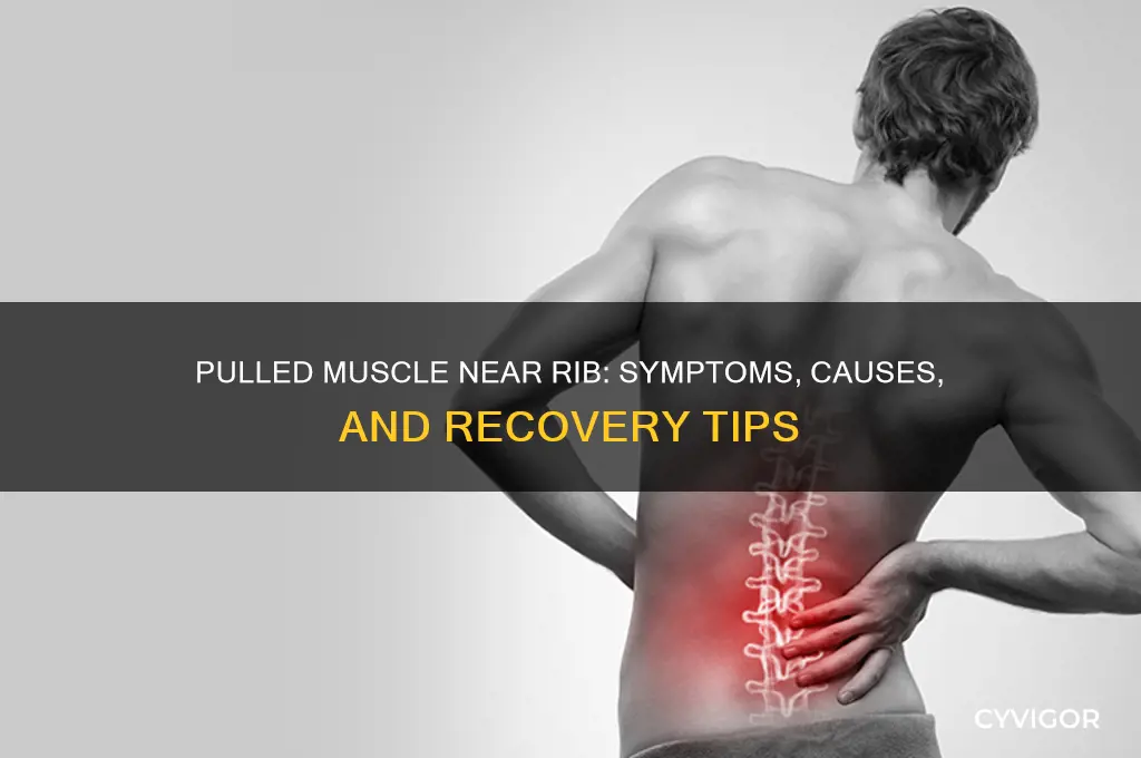 what happens when you pull a muscle near your rip