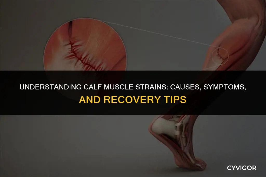 what happens when you strain your calf muscle