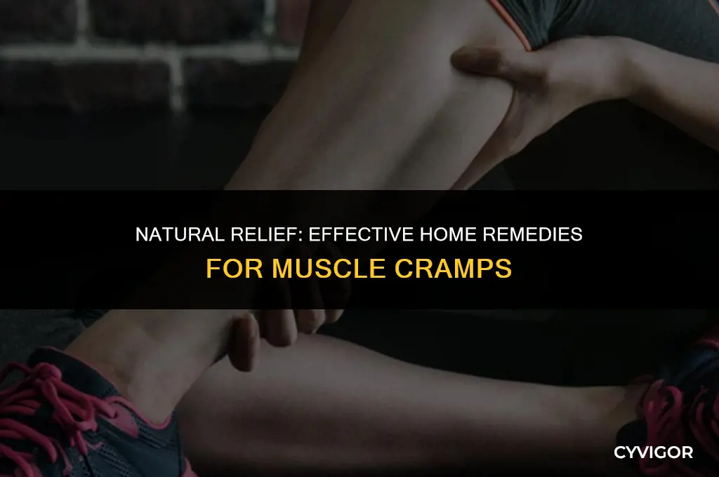 what home remedy for muscle cramps