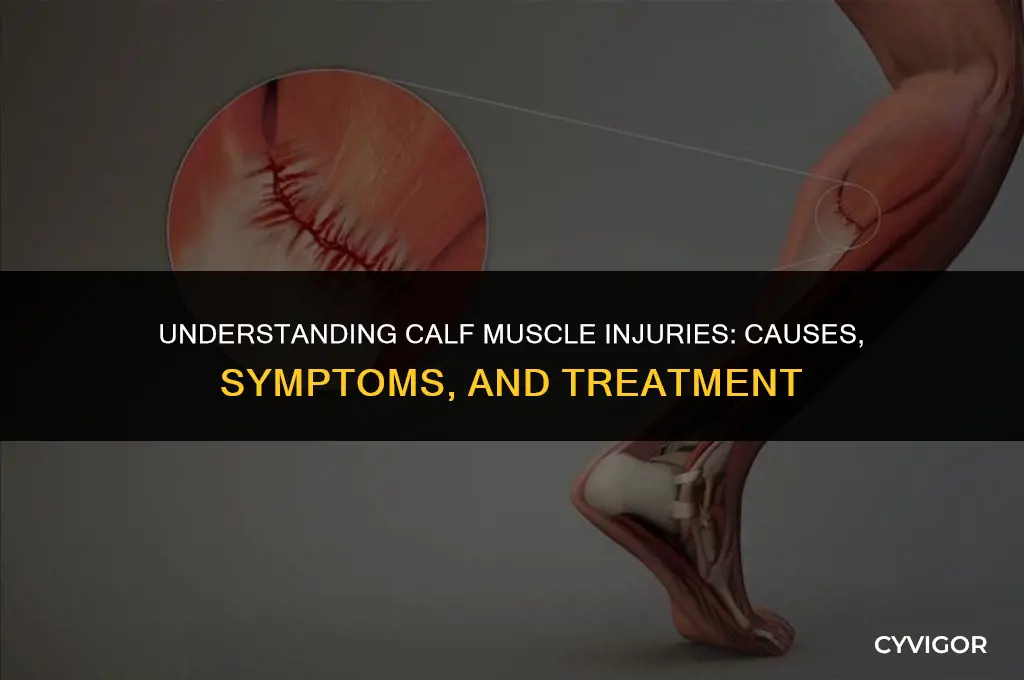 what is a calf muscle injury
