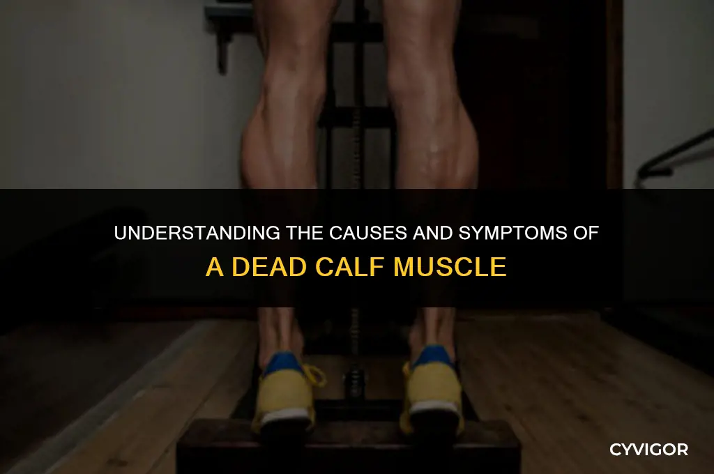 what is a dead calf muscle