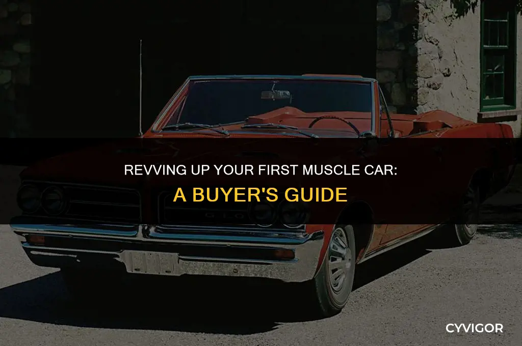 what is a good first muscle car