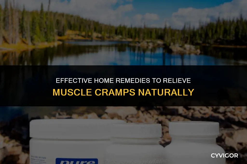 what is a good home remedy for muscle cramps