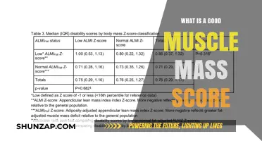 Understanding Muscle Mass Scores: What's Considered Good?