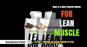 Fuel Your Fitness: The Best Protein Powders for Lean Muscle Gains