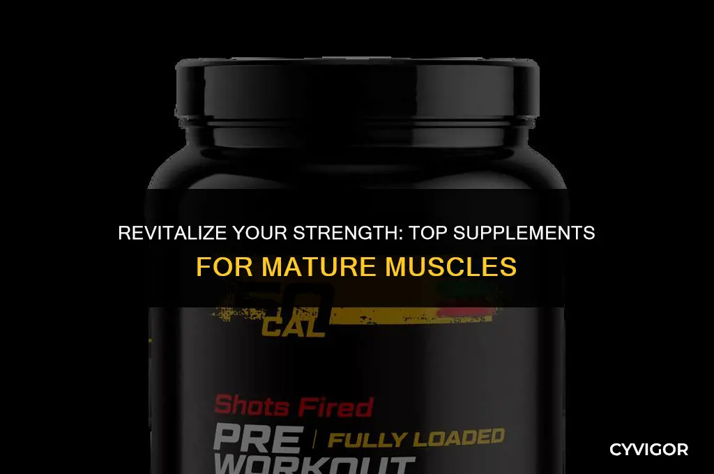 what is a good supplement for over 50 muscles