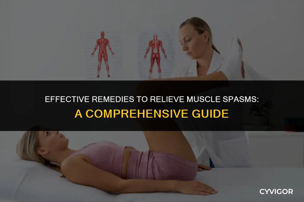 what is a good treatment for muscle spasms