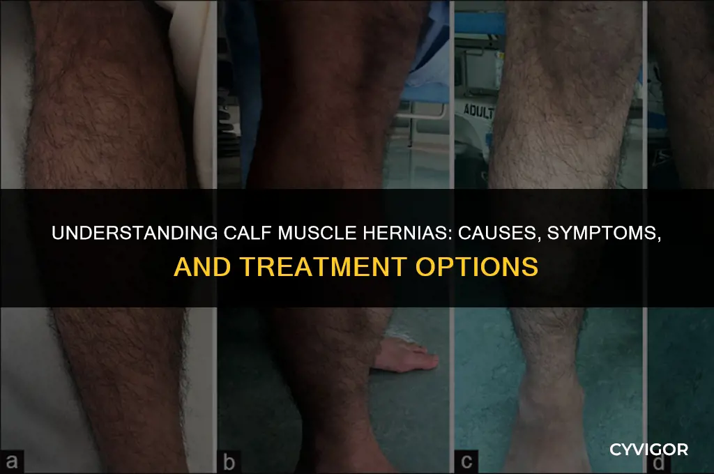 what is a hernia in the calf muscle