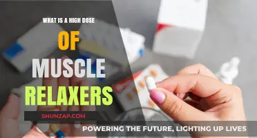 Understanding High Doses of Muscle Relaxers: Risks and Considerations