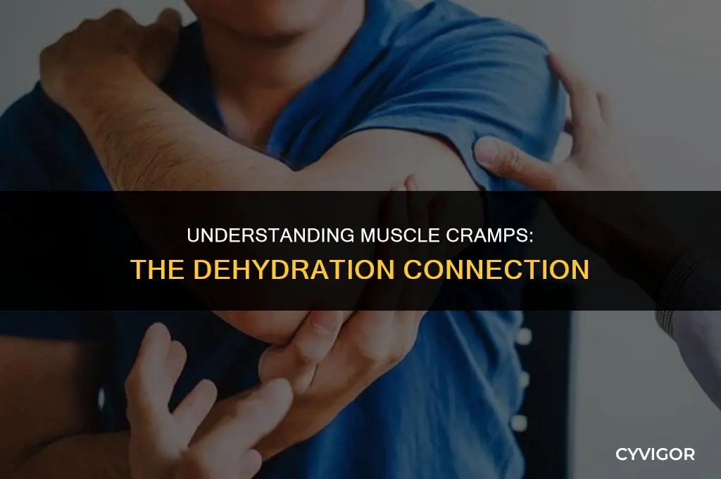 what is a muscle cramp due to dehydration