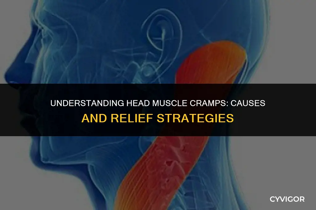 what is a muscle cramp in your head