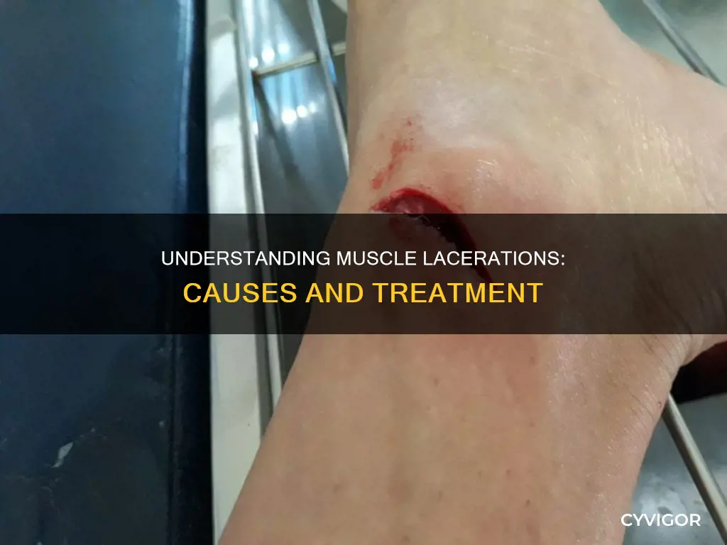 what is a muscle laceration