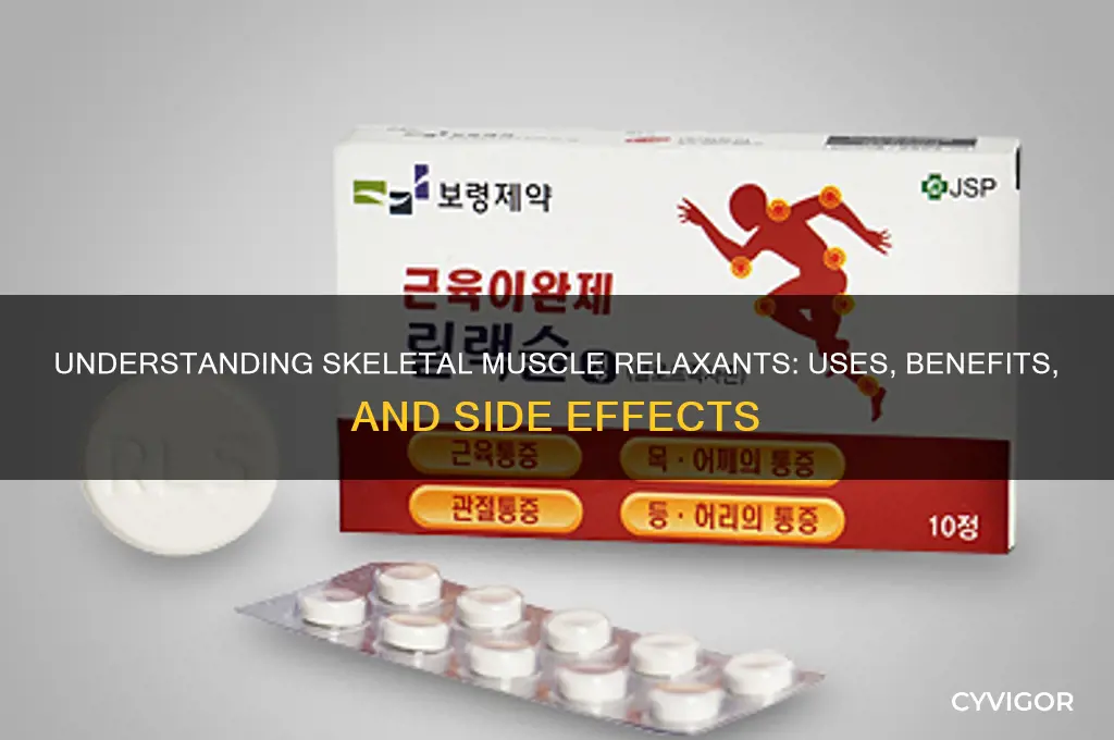 what is a skeletal muscle relaxant