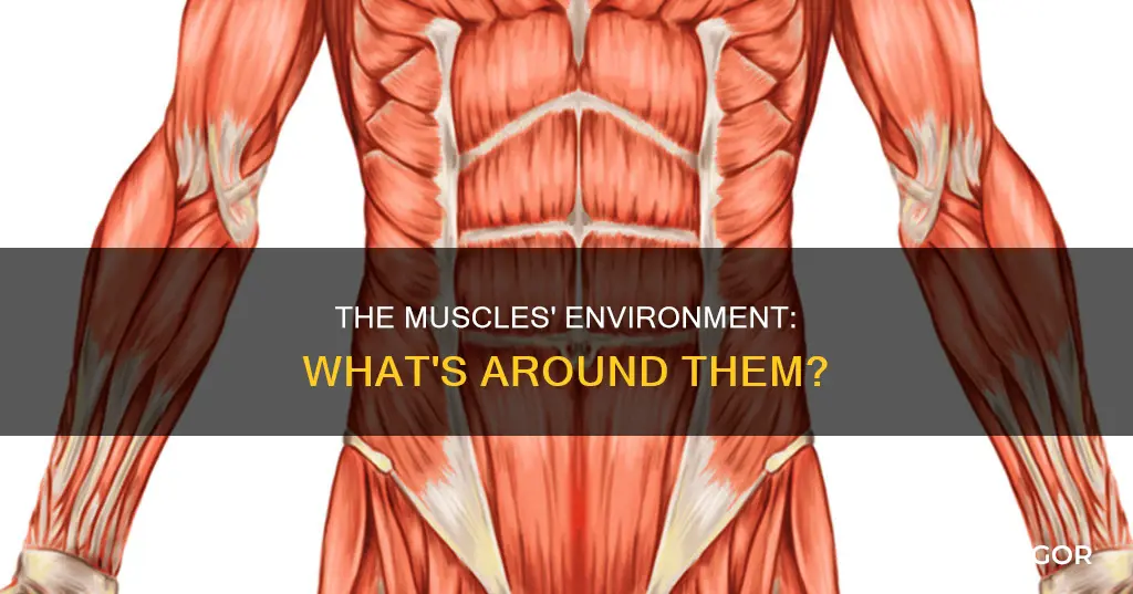 what is around muscles