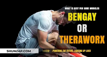 Bengay vs. Theraworx: Which Works Best for Sore Muscles?