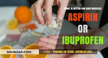 Aspirin vs. Ibuprofen: Which Relieves Sore Muscles Better?