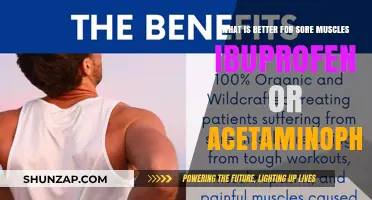 Sore Muscles: Ibuprofen vs. Acetaminophen – Which Relieves Pain Better?
