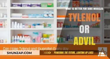 Tylenol vs. Advil: Which Relieves Sore Muscles Better?