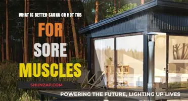 Sauna vs. Hot Tub: Which Relieves Sore Muscles Best?