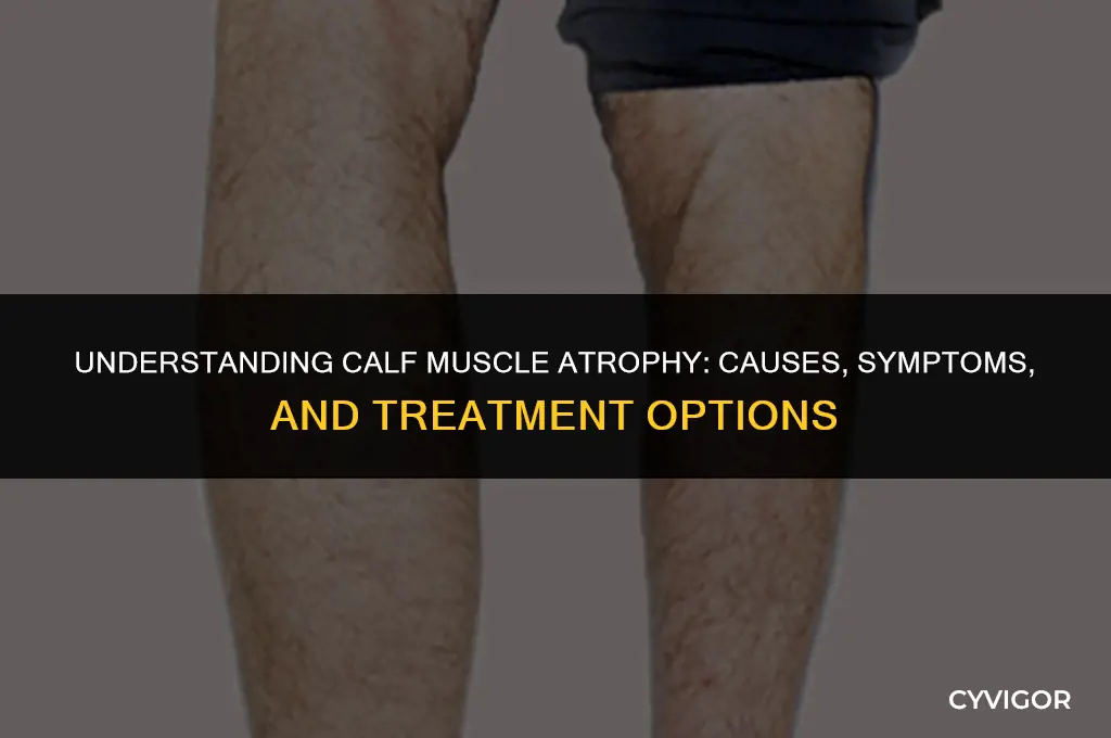 what is calf muscle atrophy