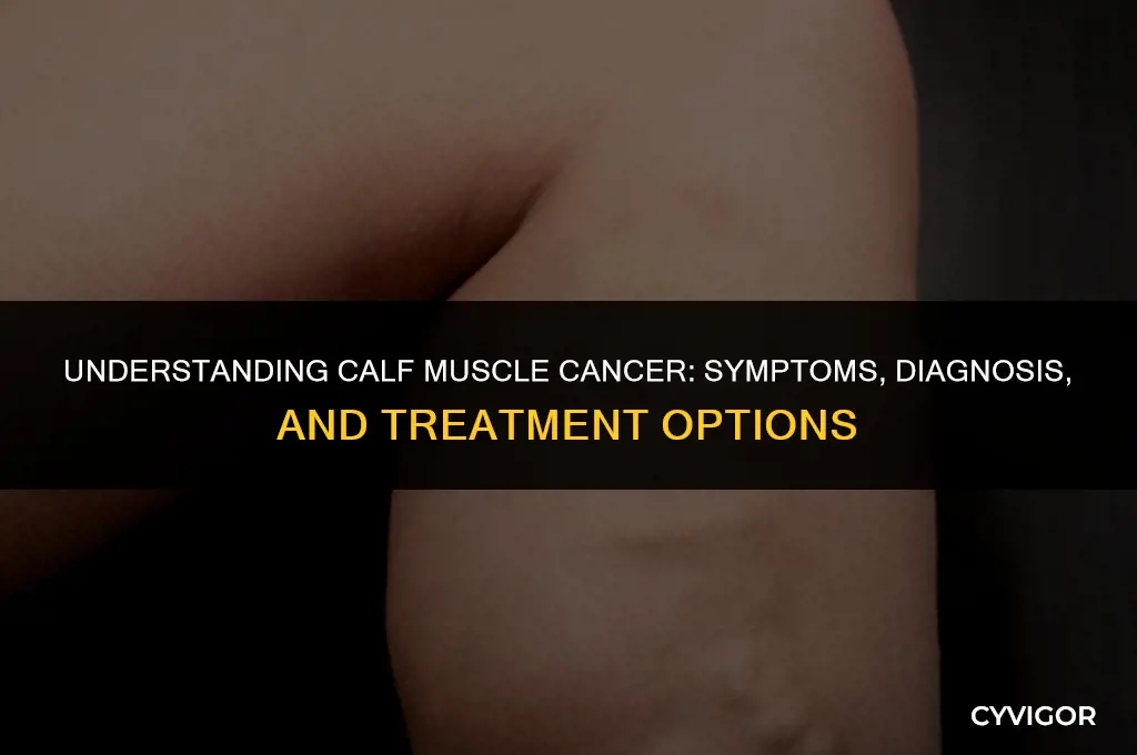 what is calf muscle cancer