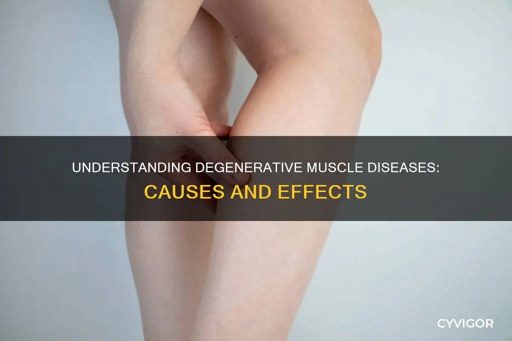 what is degenerative muscle disease