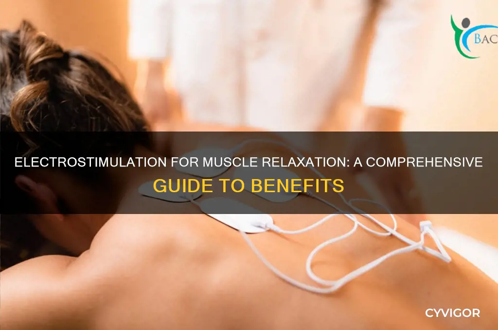 what is electrostimulation to relax muscle