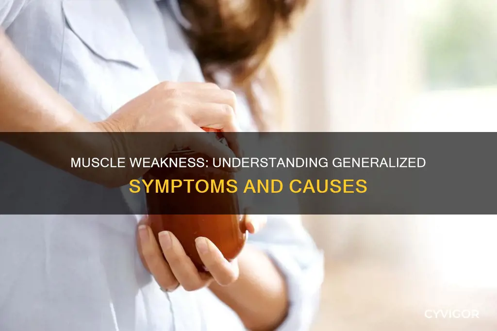 what is generalized muscle weakness