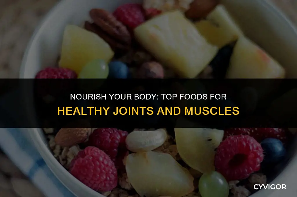 what is good for joints and muscles
