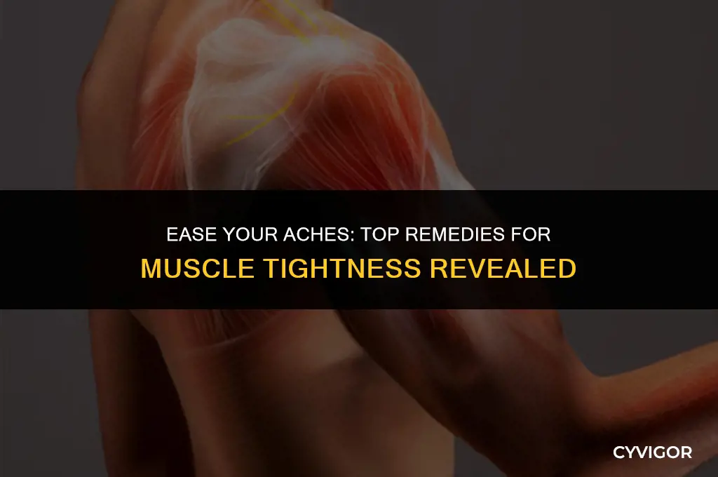 what is good for muscle tightness