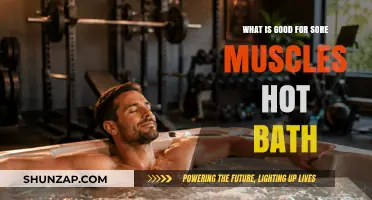 Soothing Sore Muscles: The Healing Power of a Hot Bath