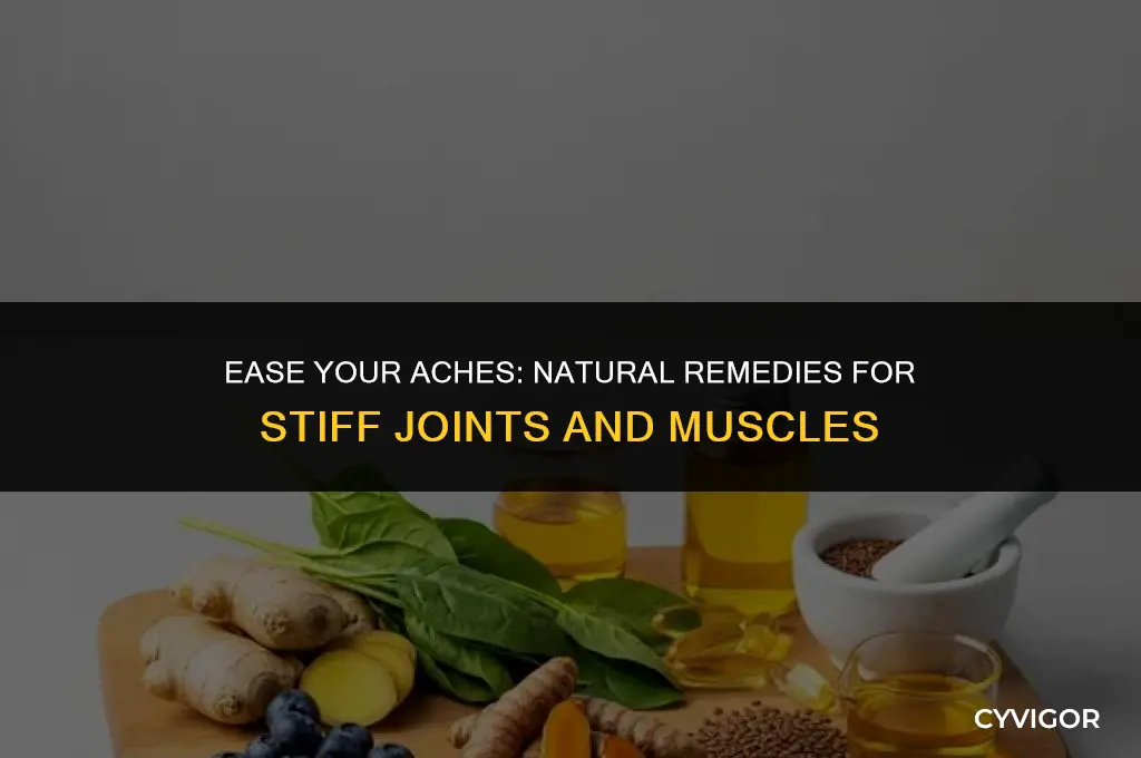 what is good for stiff joints and muscles