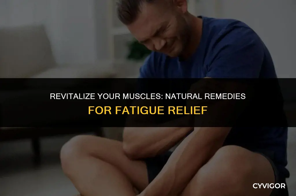 what is good for tired muscles