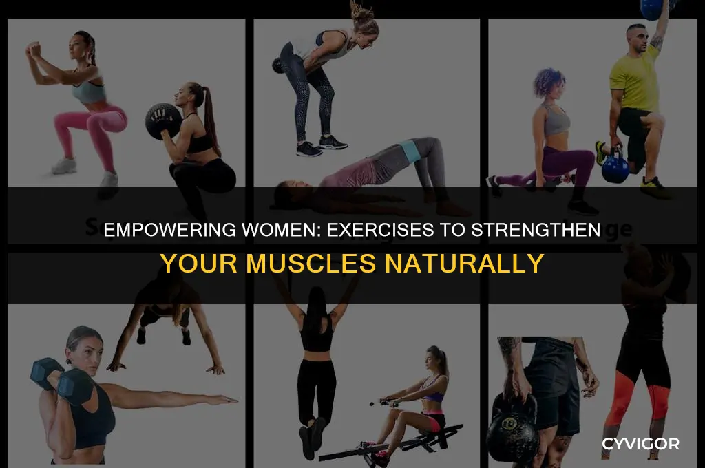 what is good for women strong her muscles