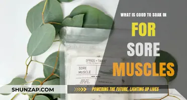 Soothing Sore Muscles: Best Soaks for Recovery and Relief
