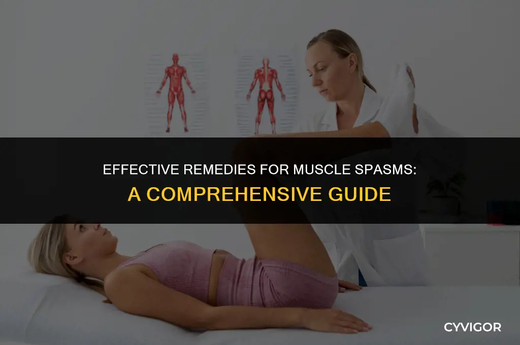 what is good to take for muscle spasms