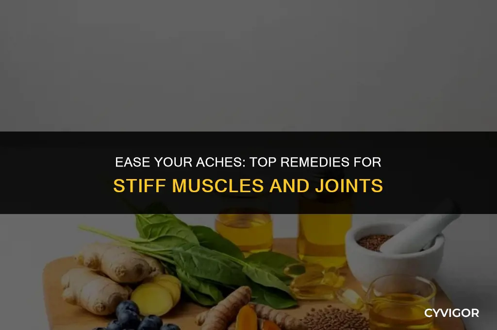 what is good to take for stiff muscles and joints