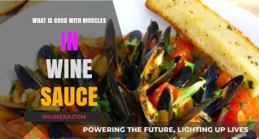 Savoring Strength: Muscles in Wine Sauce Delight