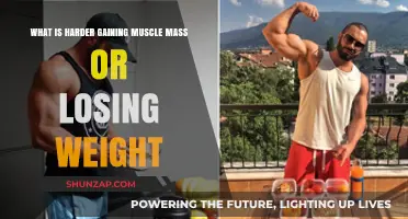 Muscle Gain vs. Weight Loss: Which Fitness Goal is Harder?