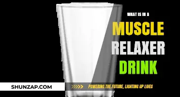 Unveiling the Ingredients in Muscle Relaxer Drinks: What’s Inside?