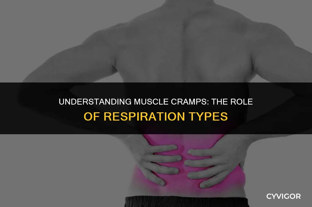 what is muscle cramping which type of respiration involve