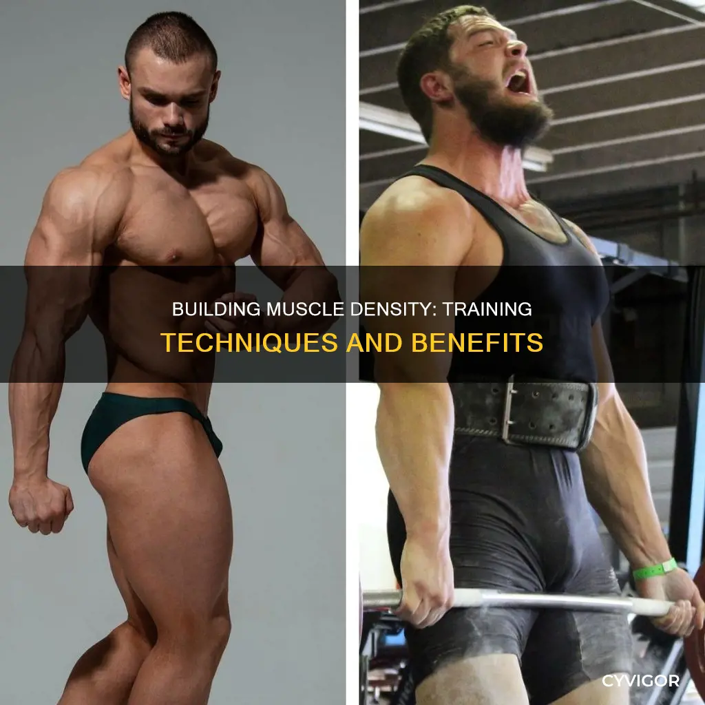 what is muscle density training